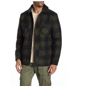 Pendleton Men's Conway Ombre Plaid Snap Front Jacket